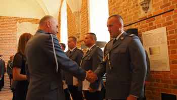 Święto Policji w Działdowie. Wręczono awanse i nagrody