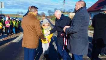 Droga w Żabinach otwarta