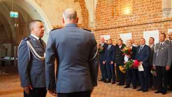 Święto Policji w Działdowie. Wręczono awanse i nagrody