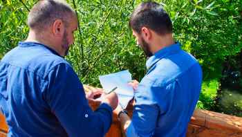 Deptak wokół jeziora w Rybnie został odebrany