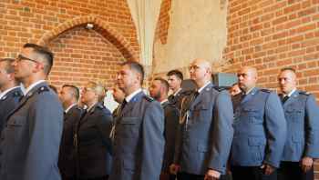 Święto Policji w Działdowie. Wręczono awanse i nagrody