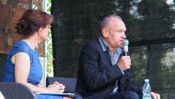 Janina Dzenis i Mariusz Bonaszewski czytali poezję