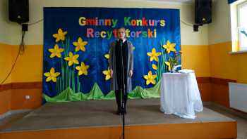 Gminny Konkurs Poezji 