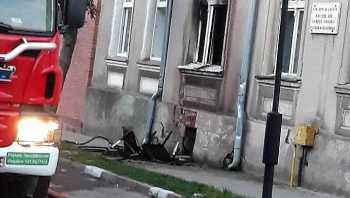 Płonęła kamienica przy ul. Hallera