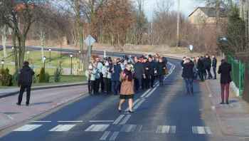 Droga w Żabinach otwarta