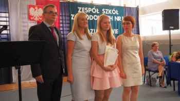 Zakończenie roku klas zawodowych ZSZ nr 1 w Działdowie
