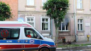 Płonęła kamienica przy ul. Hallera