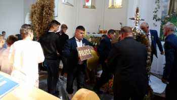 Dożynki parafialne w Burkacie