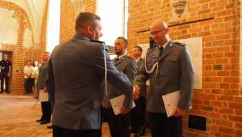 Święto Policji w Działdowie. Wręczono awanse i nagrody