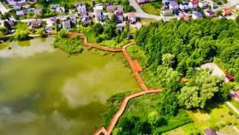 Deptak wokół jeziora w Rybnie został odebrany