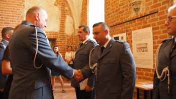 Święto Policji w Działdowie. Wręczono awanse i nagrody