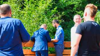 Deptak wokół jeziora w Rybnie został odebrany