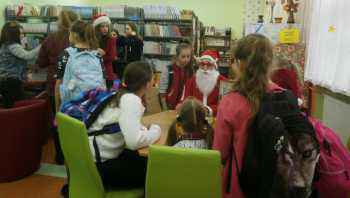 Biblioteczne Mikołajki w SP2