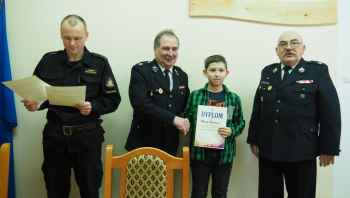 W Płośnicy Młodzież Zapobiega Pożarom