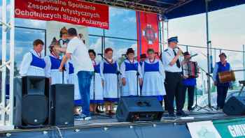 XXI Regionalne Spotkania Zespołów Artystycznych Ochotniczych Straży Pożarnych. (Fot. MO)