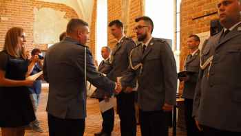 Święto Policji w Działdowie. Wręczono awanse i nagrody
