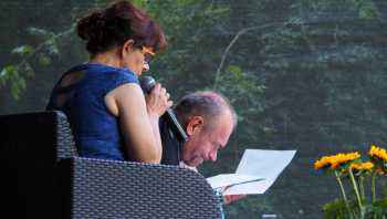 Janina Dzenis i Mariusz Bonaszewski czytali poezję