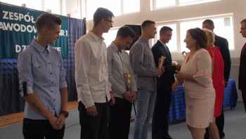 Zakończenie roku klas zawodowych ZSZ nr 1 w Działdowie