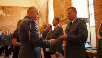 Święto Policji w Działdowie. Wręczono awanse i nagrody