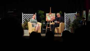 Powiatowe Wieczory z Poezją: wiersze Anny Barbary Czuraj Struzik czytał Olgierd Łukaszewicz