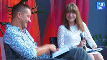 Czwarty Powiatowy Wieczór z poezją. Wojciech Brzeziński i Magdalena Cejman