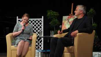 Powiatowe Wieczory z Poezją: wiersze Anny Barbary Czuraj Struzik czytał Olgierd Łukaszewicz