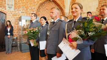 Święto Policji w Działdowie. Wręczono awanse i nagrody
