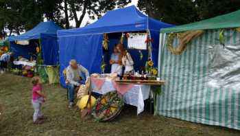 Dożynki parafialne w Burkacie