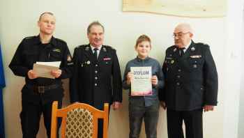 W Płośnicy Młodzież Zapobiega Pożarom