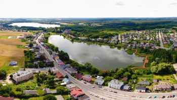 Deptak wokół jeziora w Rybnie został odebrany