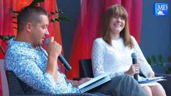 Czwarty Powiatowy Wieczór z poezją. Wojciech Brzeziński i Magdalena Cejman