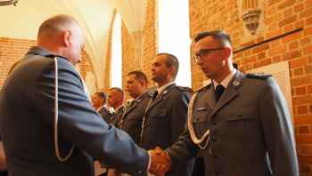Święto Policji w Działdowie. Wręczono awanse i nagrody