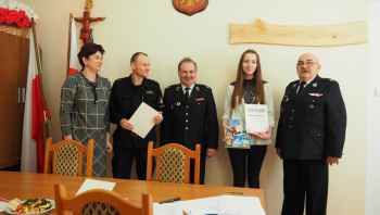 W Płośnicy Młodzież Zapobiega Pożarom