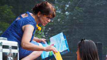 Janina Dzenis i Mariusz Bonaszewski czytali poezję