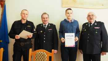 W Płośnicy Młodzież Zapobiega Pożarom