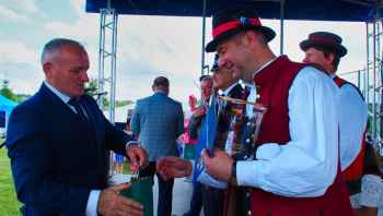 XXI Regionalne Spotkania Zespołów Artystycznych Ochotniczych Straży Pożarnych. (Fot. MO)