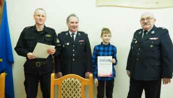 W Płośnicy Młodzież Zapobiega Pożarom