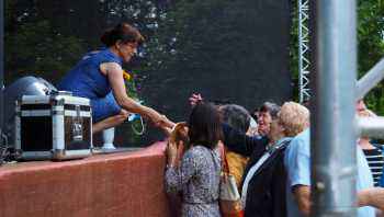 Janina Dzenis i Mariusz Bonaszewski czytali poezję