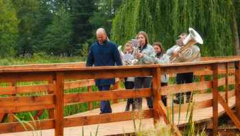 Deptak wokół jeziora w Rybnie otwarty!