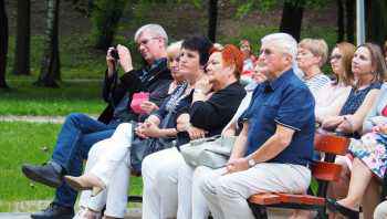 Janina Dzenis i Mariusz Bonaszewski czytali poezję