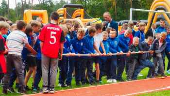 Stadion w Lidzbarku otwarty!