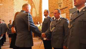 Święto Policji w Działdowie. Wręczono awanse i nagrody
