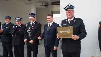 Nowa strażnica Ochotniczej Straży Pożarnej w Lidzbarku oddana do użytku