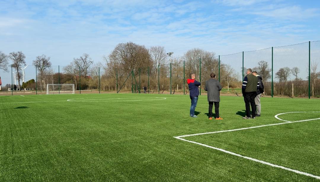Kompleks boisk w Burkacie już po odbiorze ⚽️🏟️