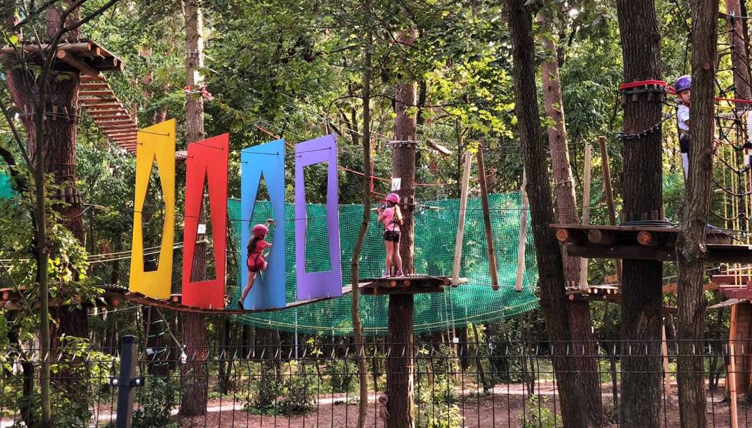 Wkrótce w Działdowie: park linowy, wspinaczkowy, trampoliny i wiele innych! (fot. moi-mili.pl)