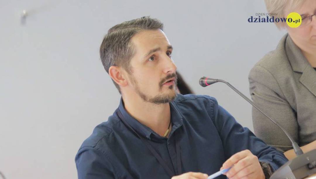 Wojciech Fabiński – nowym prezesem Spółdzielni Mieszkaniowej Lokatorsko Własnościowej w Działdowie. (Fot. Karol Wrombel)