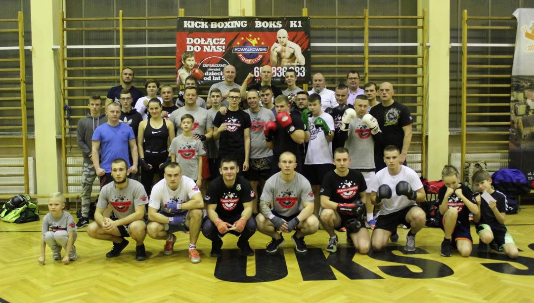 Krzysztof Diablo Włodarczyk na treningu KS Kowalkowski Fight Club. (Fot. SiS)