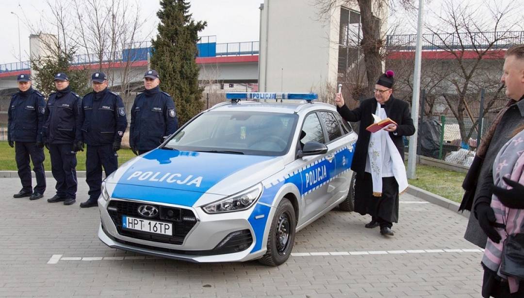 Nowy radiowóz w gminie Iłowo - Osada. (Fot. KPP)