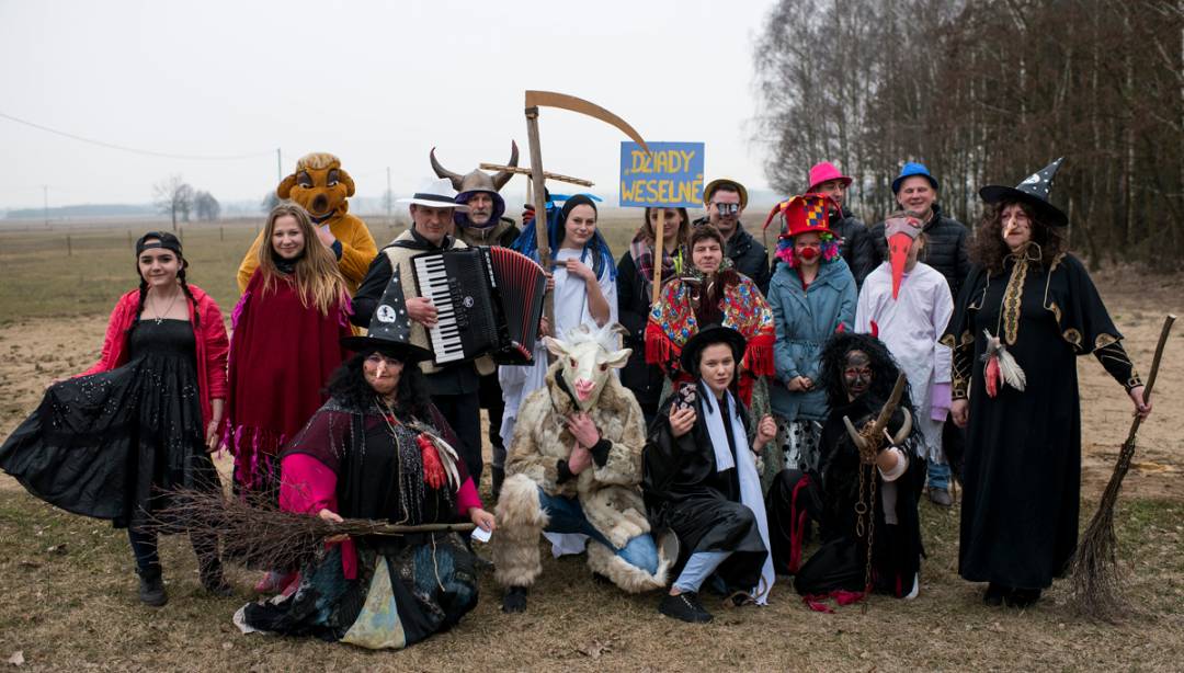 Dziady Weselne wyróżnione tytułem najlepszego zespołu. (Fot GCKiB)