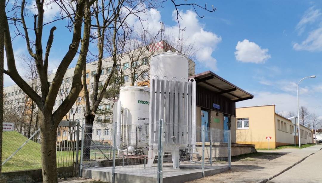 Instalacja tlenowa w szpitalu została rozbudowana. (Fot. SP ZOZ)